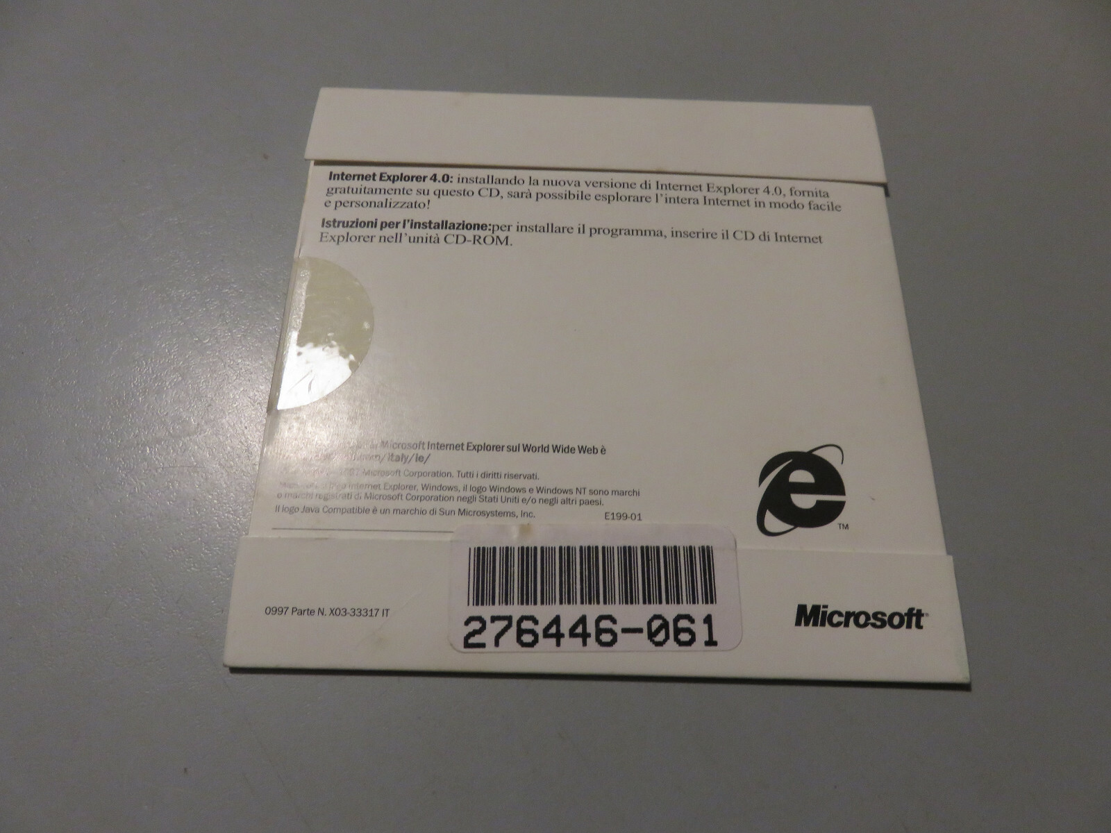 MICROSOFT INTERNET EXPLORER WINDOWS 95 NT CD ROM PROGRAM BROWSER VINTAGE new