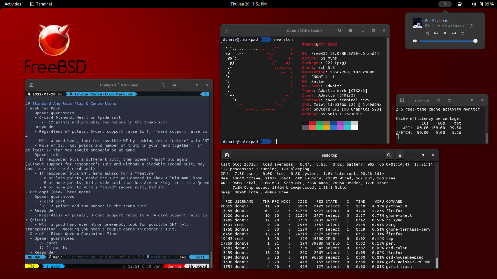 FreeBSD 14.2 8GB USB key AMD64 Canada Only