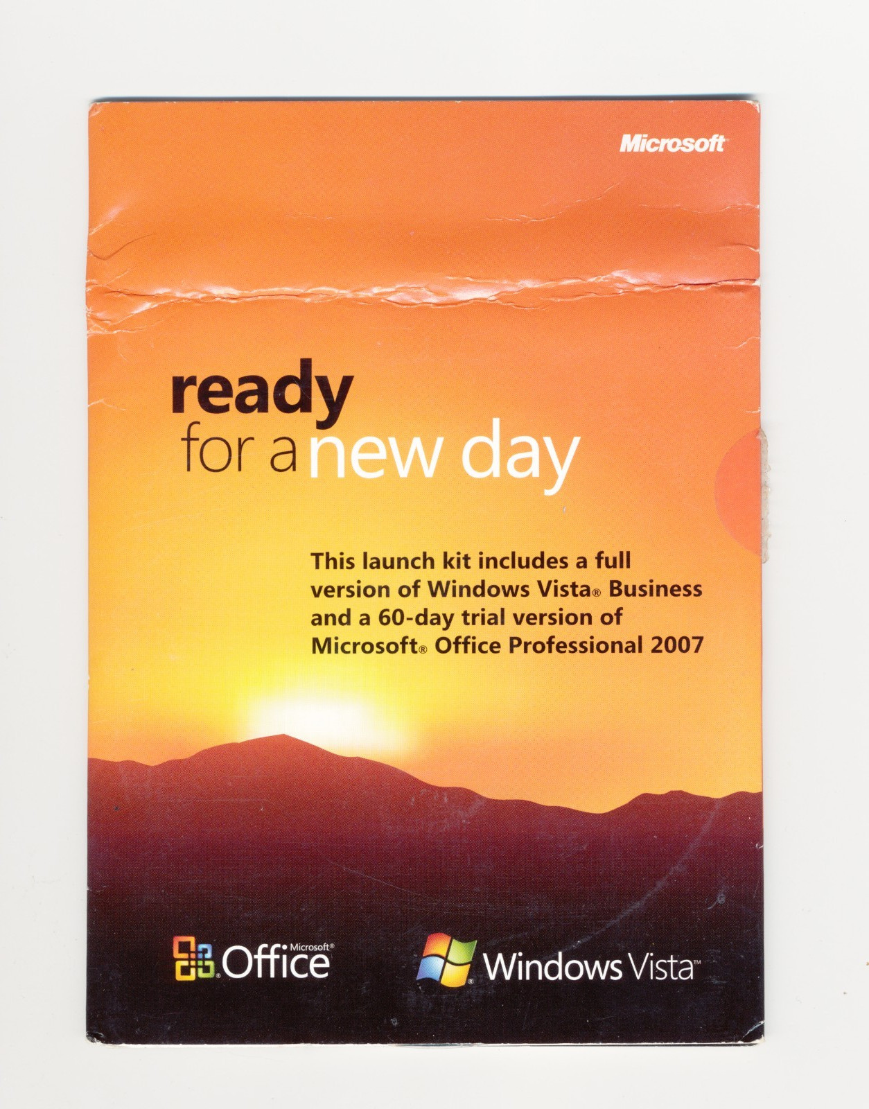 MS Windows Vista Business + Microsoft Office Pro 2007 Trial Launch Kit – 2xCD