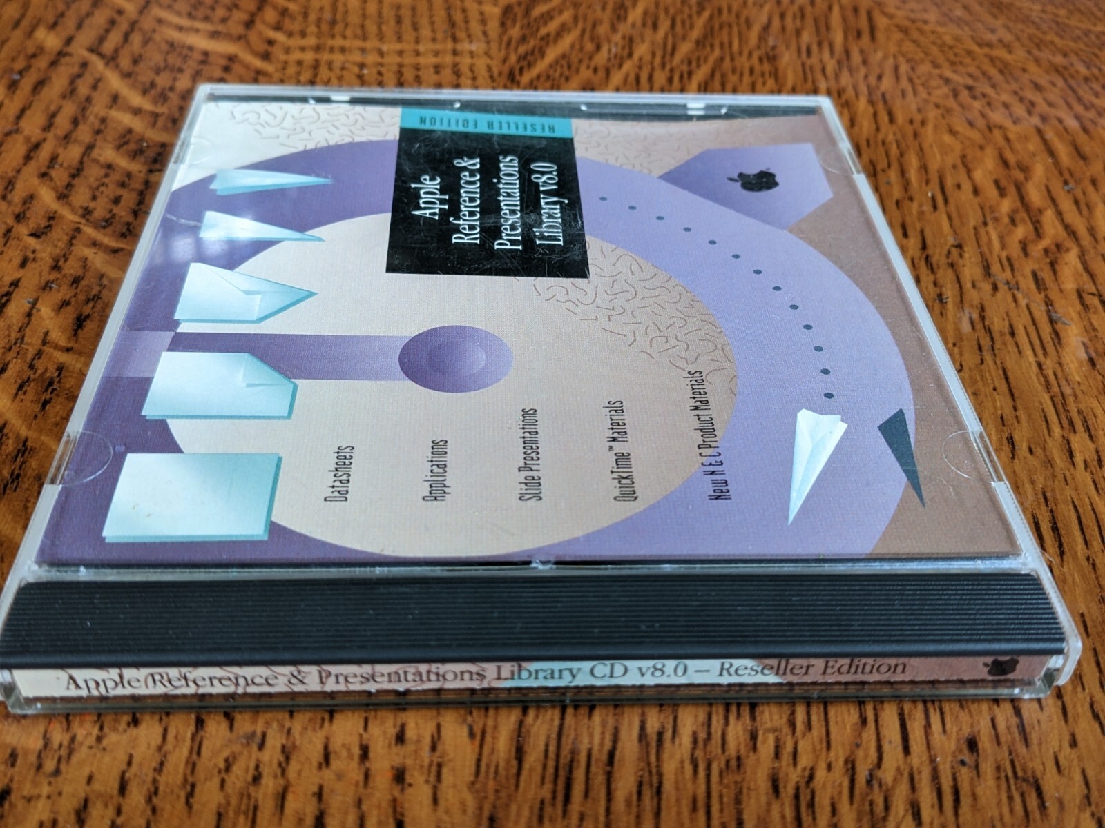 Vintage 1991 Apple Reference & Presentations Library v8.0 RESELLER EDITION RARE