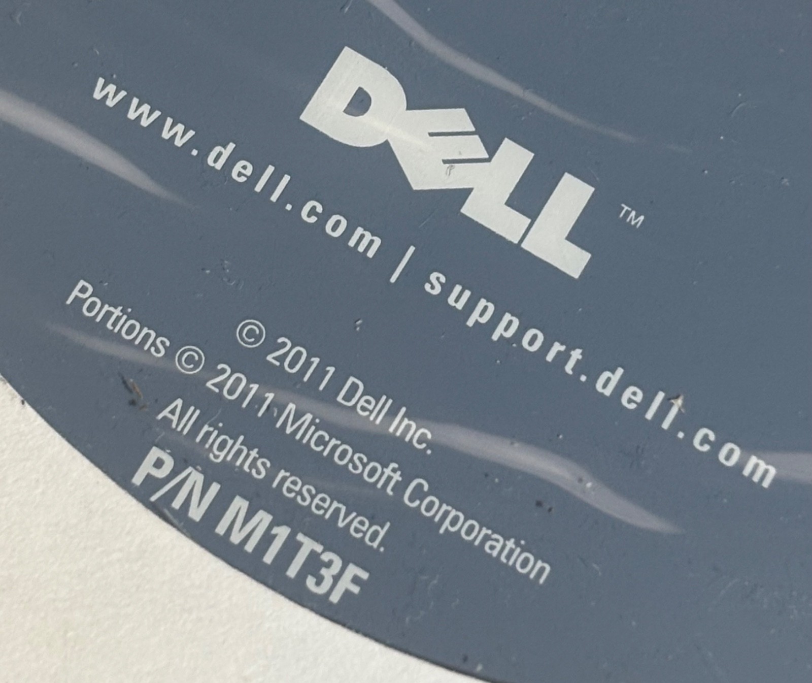 Dell Windows 7 Professional Reinstallation DVD 32-bit SP1 OS Dell 04DTND New