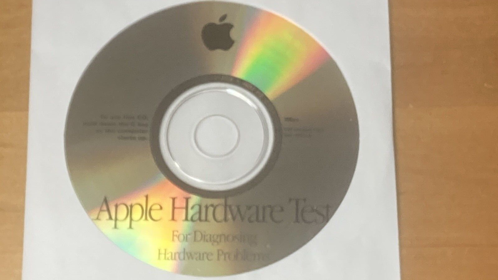 Apple Hardware Test Software CD Disc for iMac SW Version 1.0