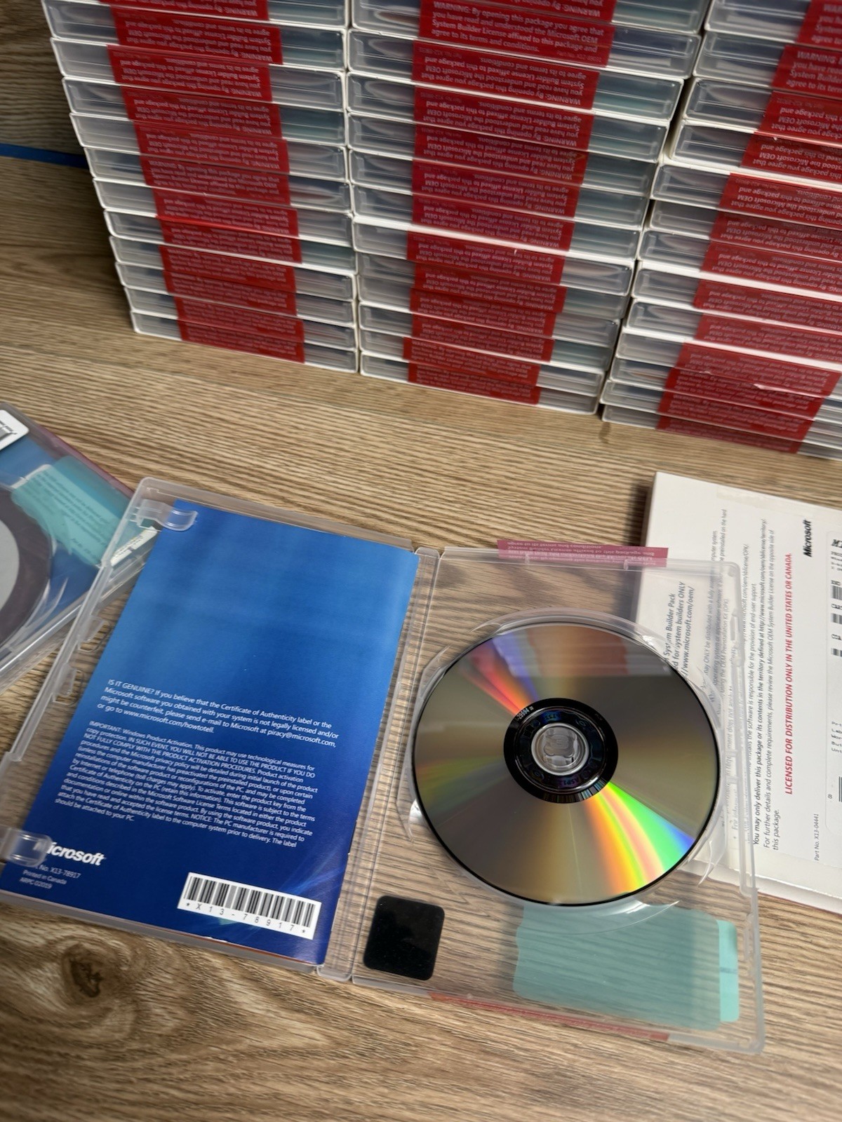 Genuine Microsoft Windows Vista Business Installation Discs (OEM) No License Key