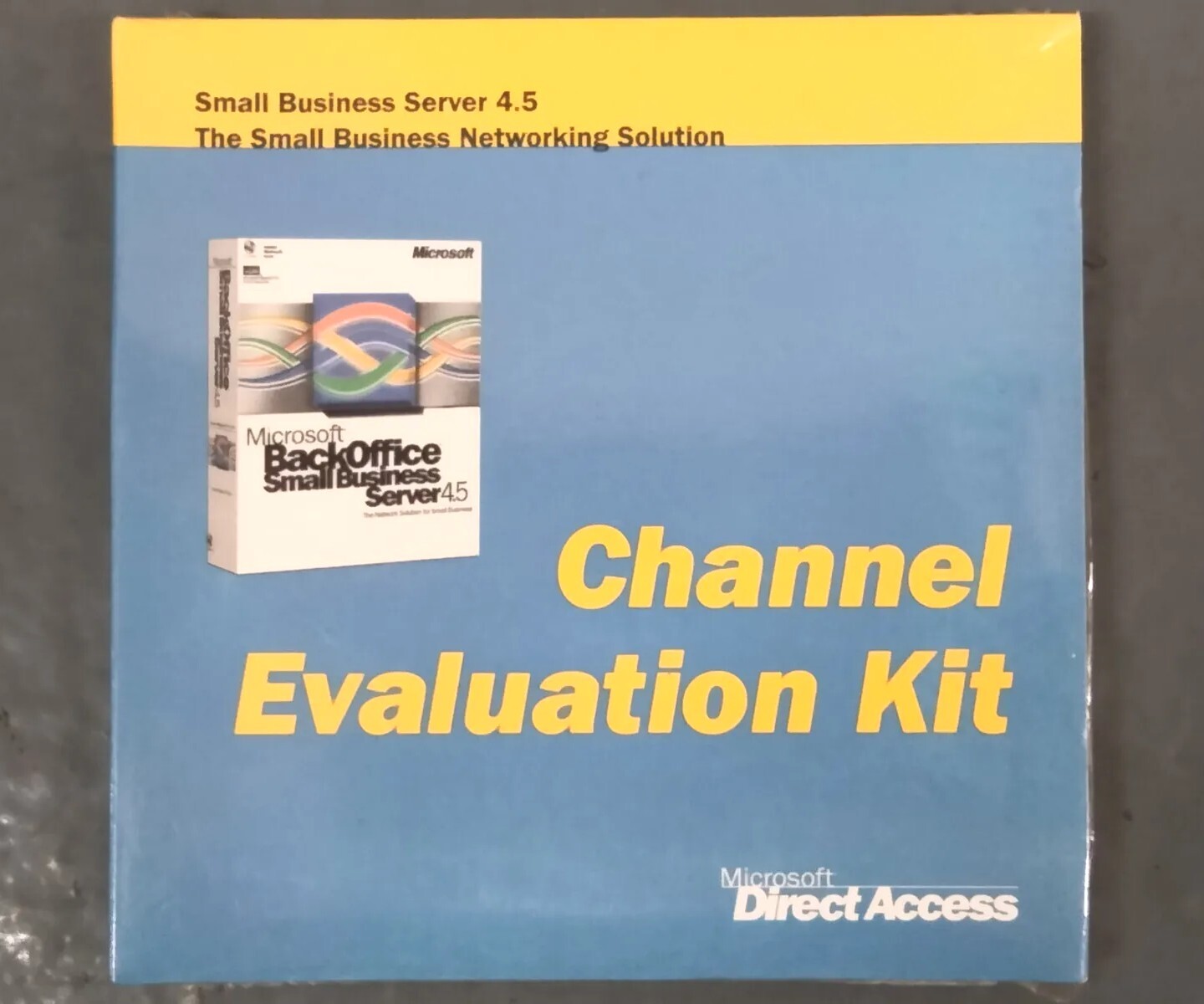 Microsoft Small Business Server 4.5 Channel Evaluation Kit, Rare Collector Item