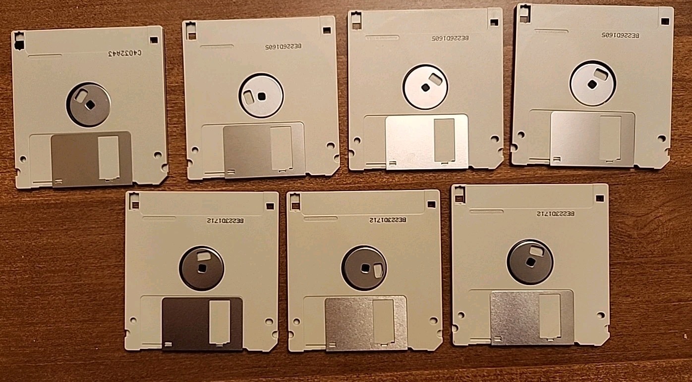 Microsoft Windows 3.1 Upgrade Edition For Windows 3.0 Vintage 80s-90s 3.5″ Disks