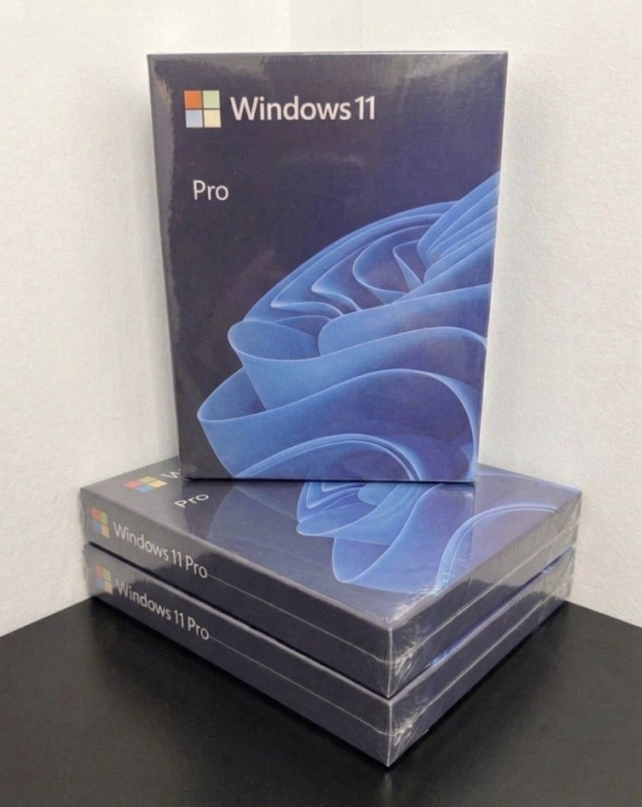 Microsoft Windows 11 Professional 64-bit OEI DVD – English 3-pack