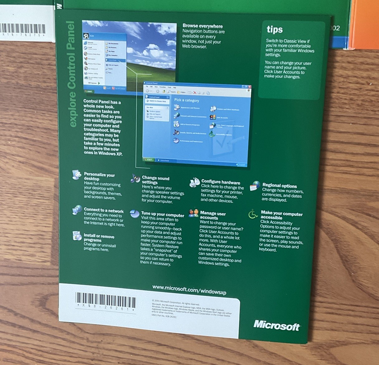 Microsoft Windows XP Home Edition – Upgrade Booklets 2 Disks W/ Keys