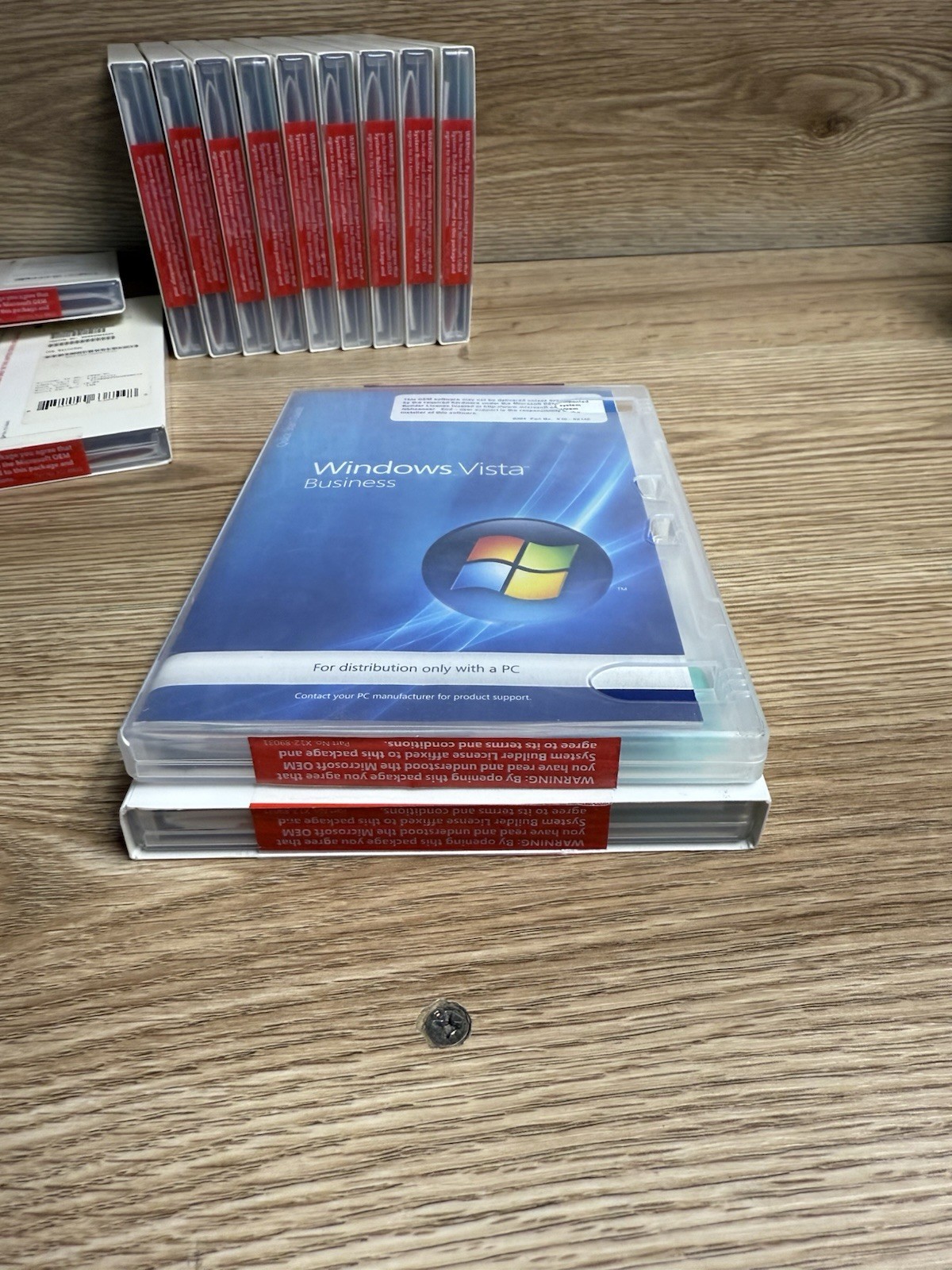 Genuine Microsoft Windows Vista Business Installation Discs (OEM) No License Key
