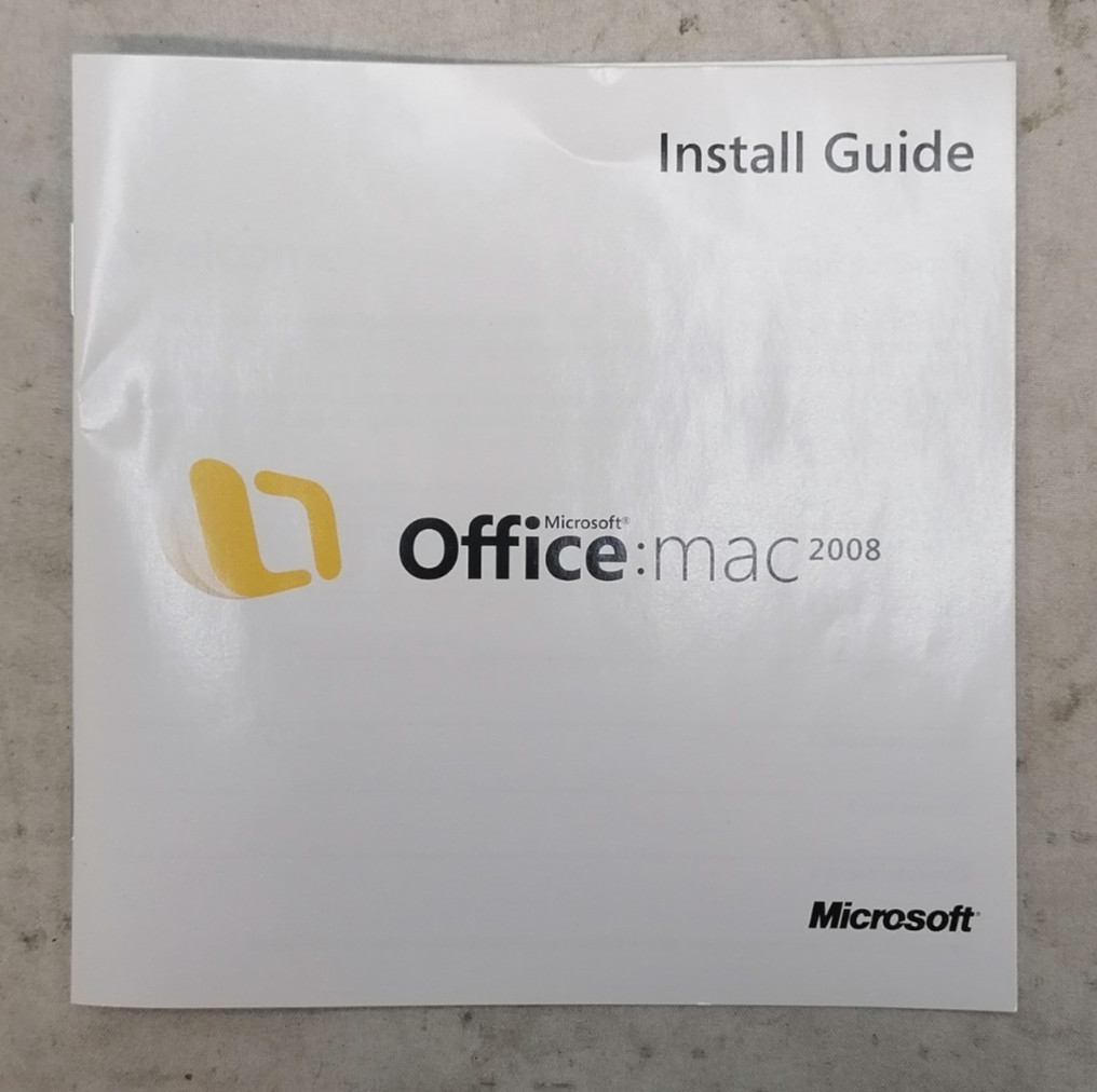 2008 Microsoft Office: Mac Home & Student Edition