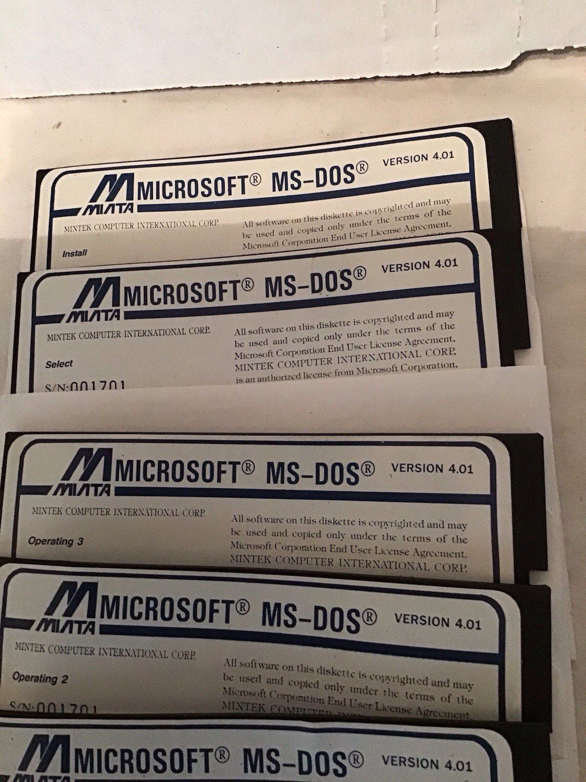 Lot Of Untested Vintage PC Computer Floppy Disks Microsoft Windows MS-DOS
