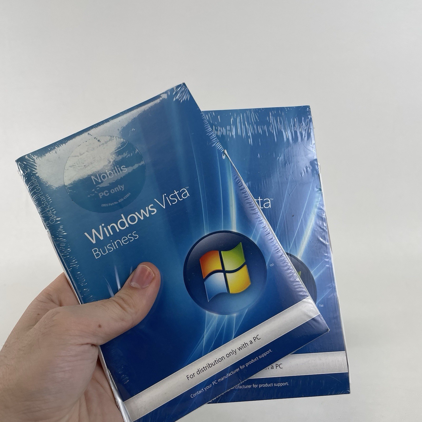 Microsoft Windows Vista Business  NOBILIS PC ONLY 32 BIT ONLY NEW SEALED!