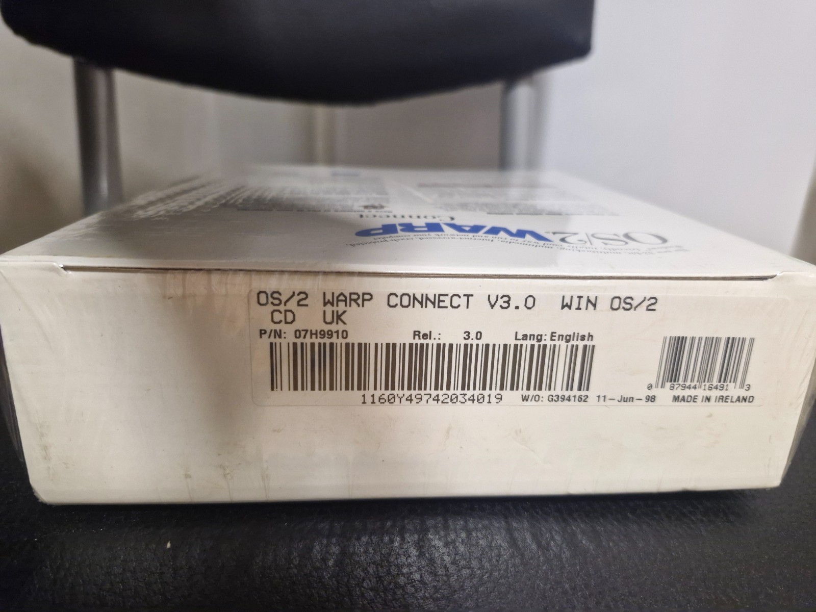 Sealed IBM OS/2 Warp Version 3 Connect + BonusPak – Vintage Big Box – AS NEW
