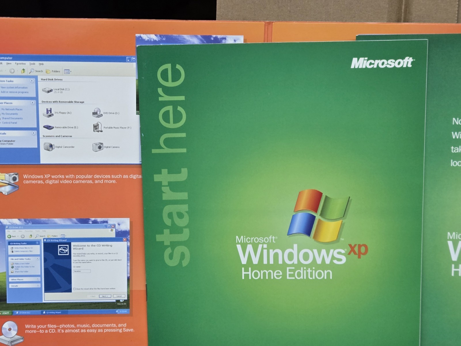 Windows XP Home Edition Upgrade 2002 with Product Key and Disc