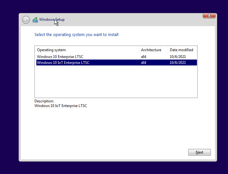 Windows 10 IoT Enterprise LTSC 2021 Valid Microsoft Key – Single USB Device