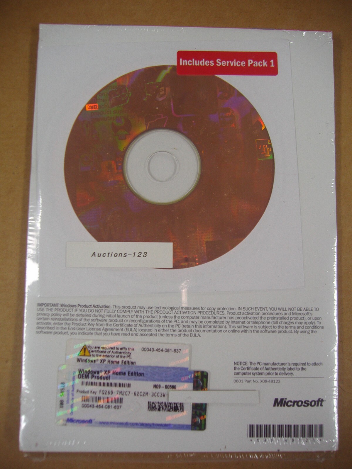 MICROSOFT WINDOWS XP HOME FULL ENGLISH OPERATING SYSTEM OS MS WIN =NEW SEALED=
