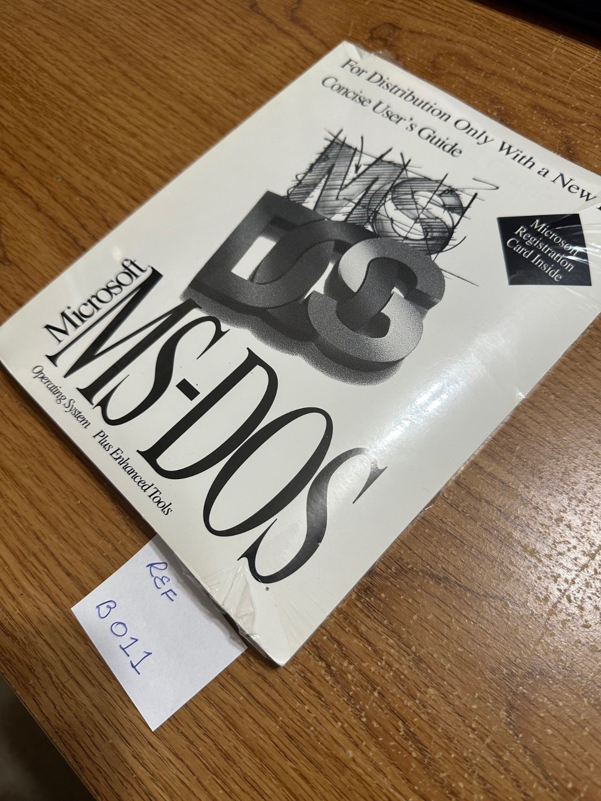 Microsoft MS-DOS Operating System SEALED NEW „Plus Enhanced Tools”