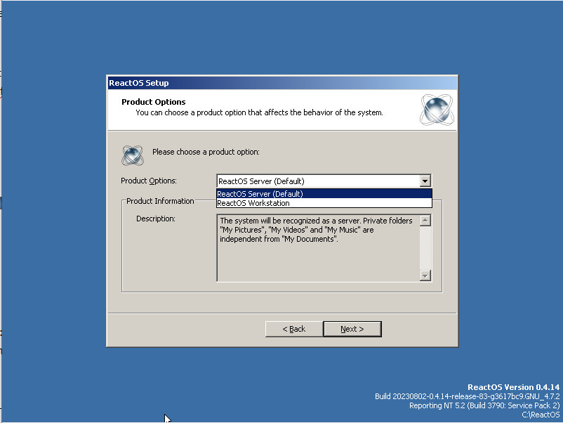ReactOS Operating System DVD Windows NT Reimplementation! Same Day Shipping USA!