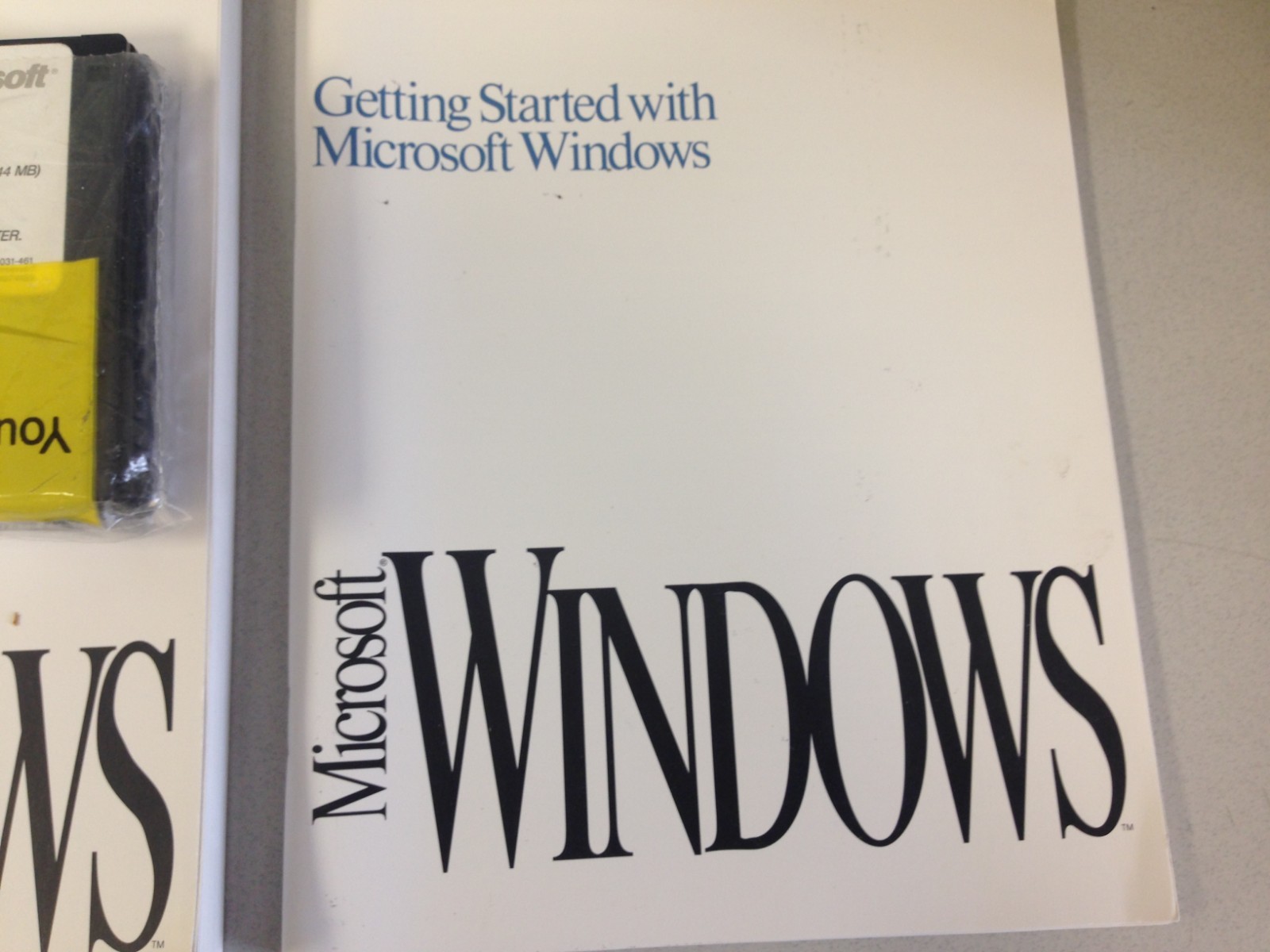 Genuine Microsoft Windows 3,1 Users Guide 6 Diskette 3 1/2″ Media Ver.