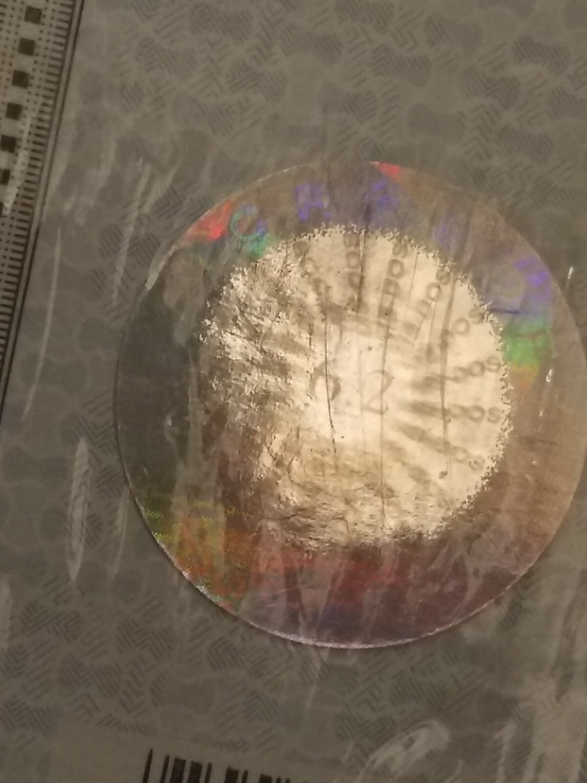 NEW Microsoft MS DOS 6.2 COA with Microsoft Hologram. Vintage.