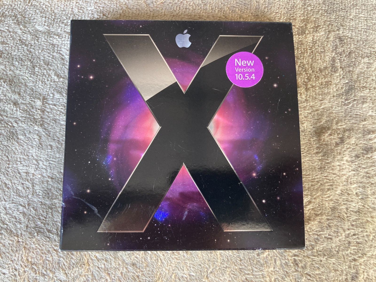 Apple Mac OSX Version 10.5.4 Leopard Retail Pack 2007 Disc DVD