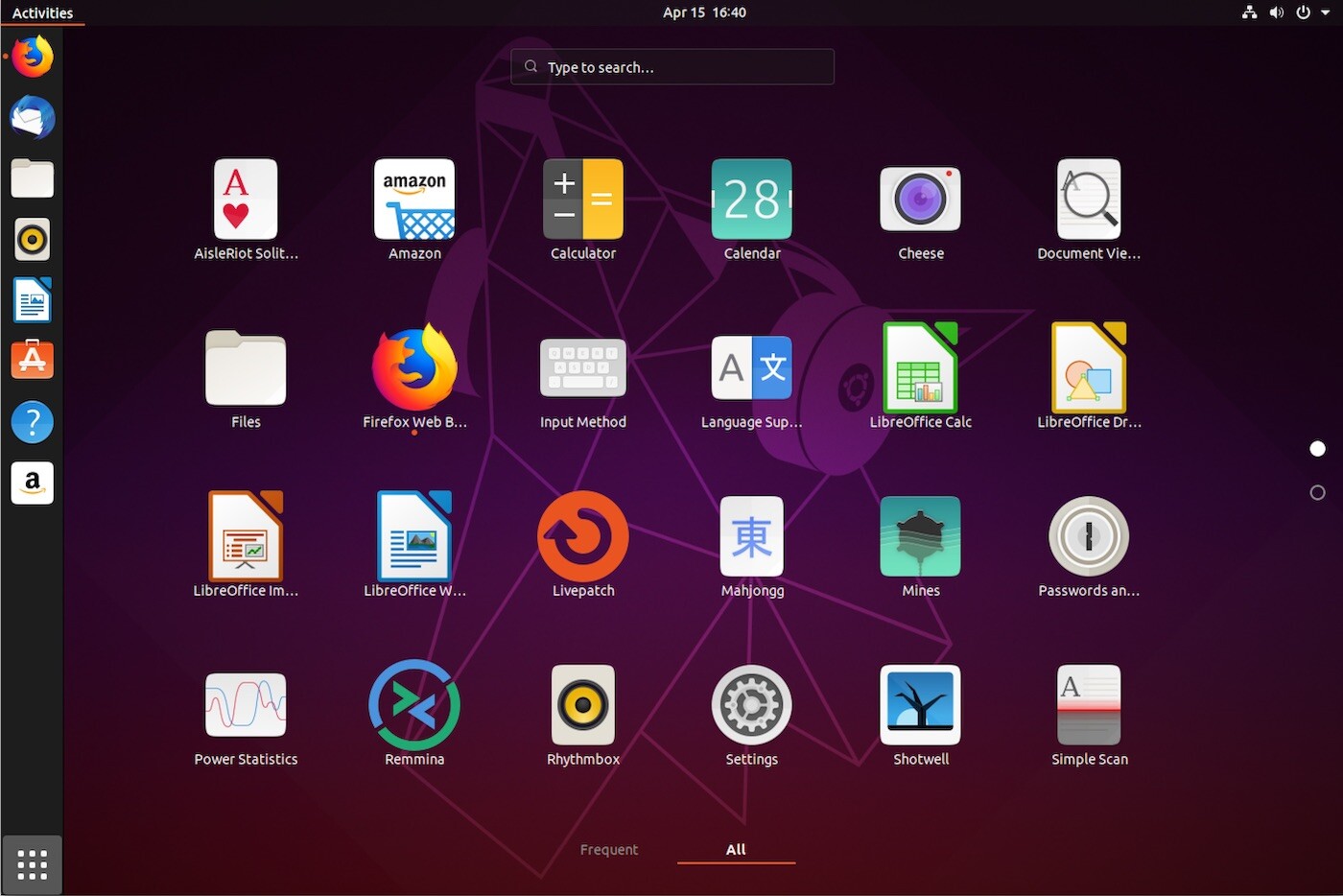 Ubuntu 19.04 LTS Disco Dingo 64-bit Linux Live Install DVD For PC Mac