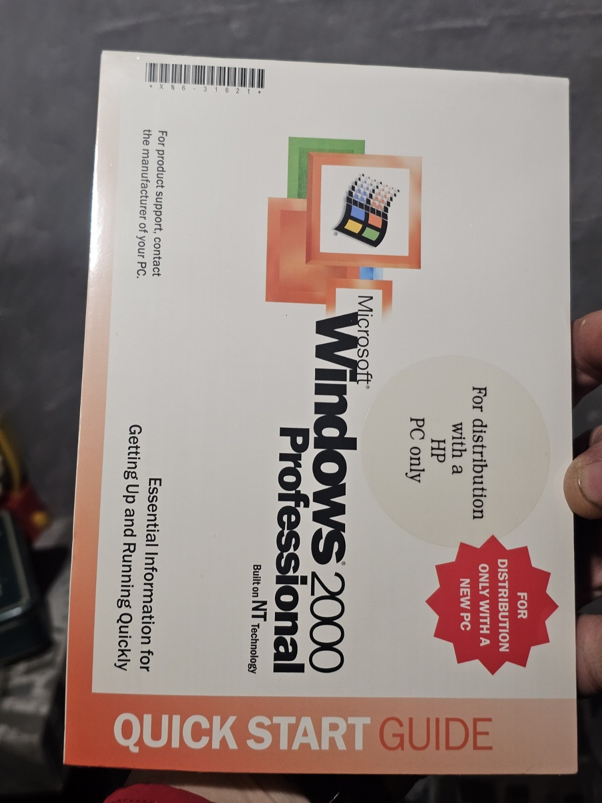 Windows NT Workstation HP OEM CDs Recovery Guide + Accessories Lot