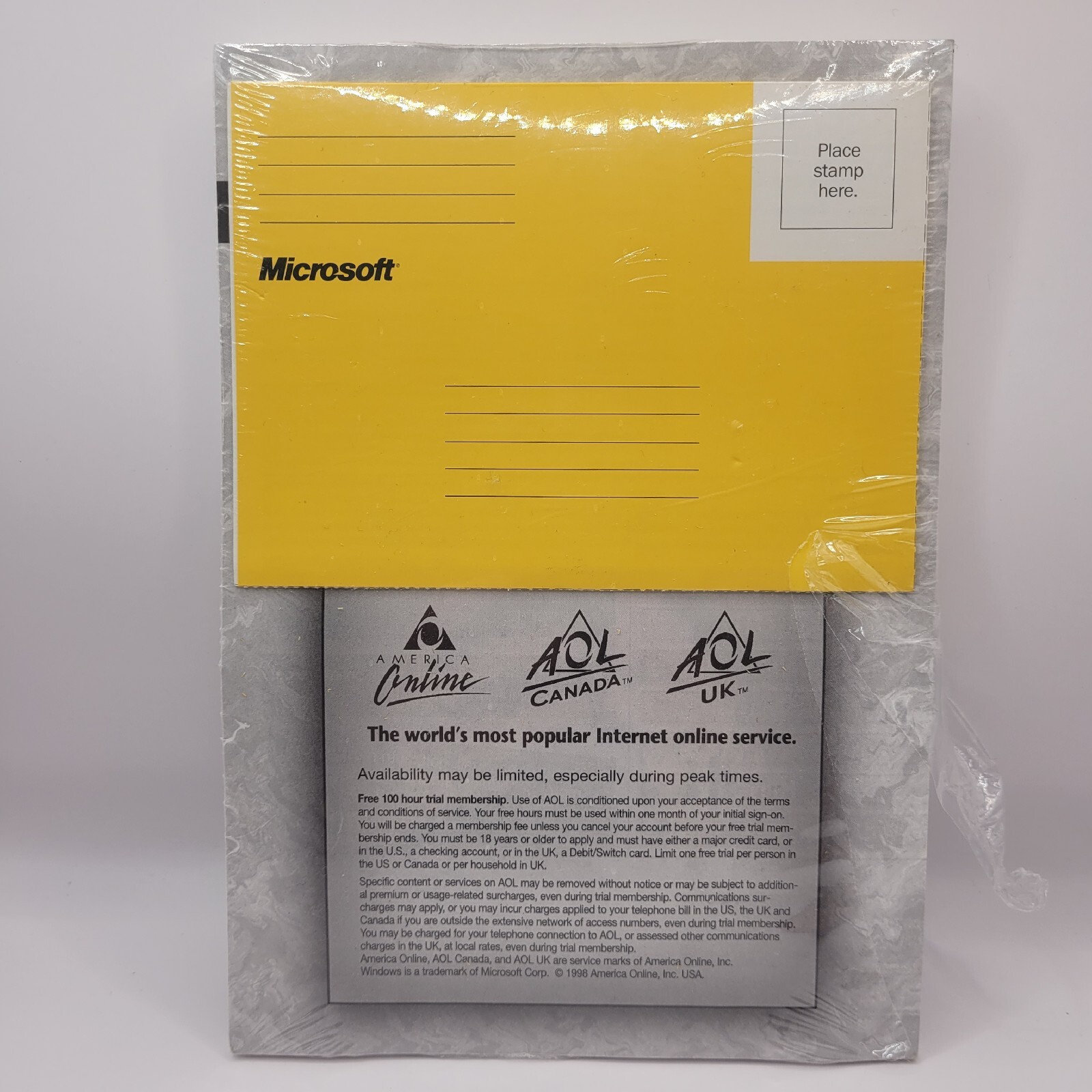 Microsoft Windows 98 Getting Started Booklet With Product Key 2nd Edition No CD