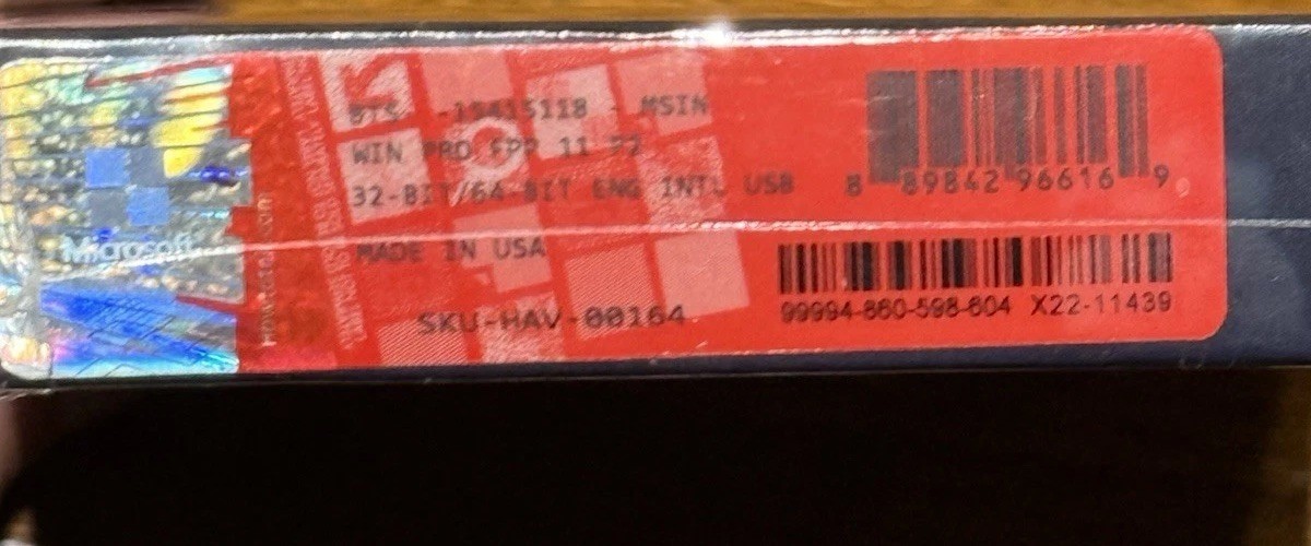 Microsoft Windows 11 Pro USB Retail Full Version Factory Sealed Genuine New