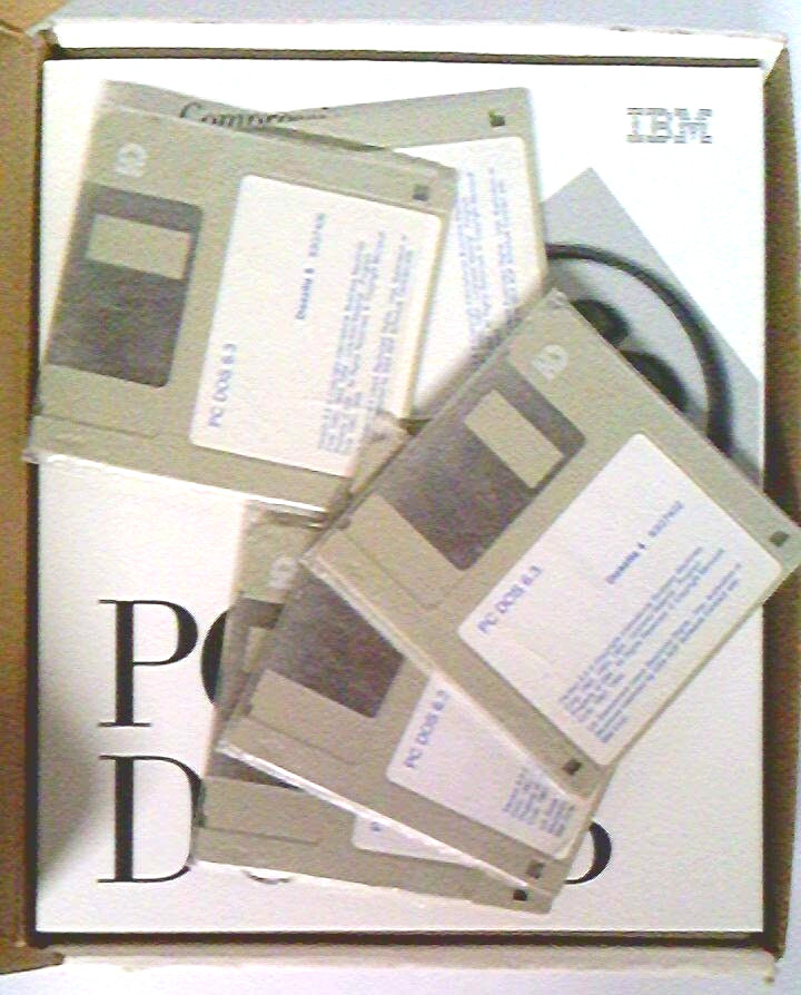 ✅ IBM~PC~DOS 6.3~Original~3.5″ Inch Floppy Disks~OEM Distribution Package~1993