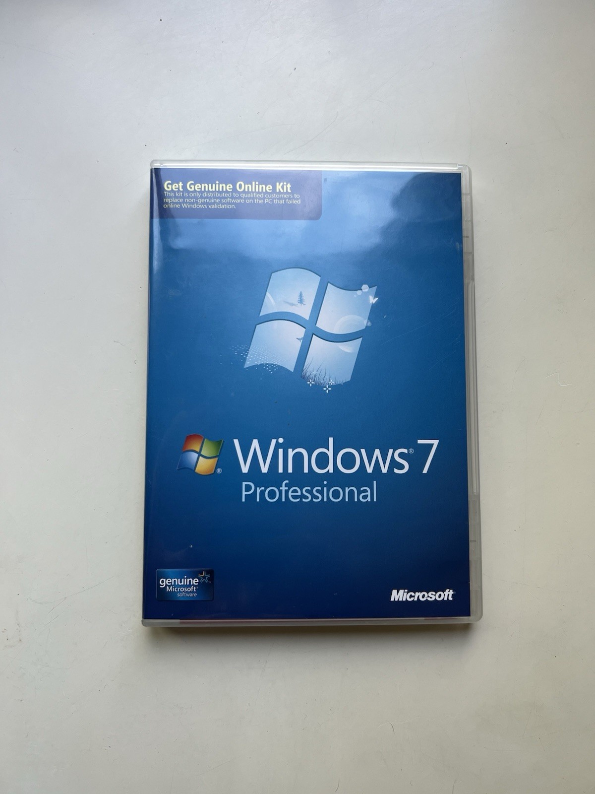 Windows 7 Professional Get Genuine Online Kit 2-Disc Set 32-Bit & 64-Bit