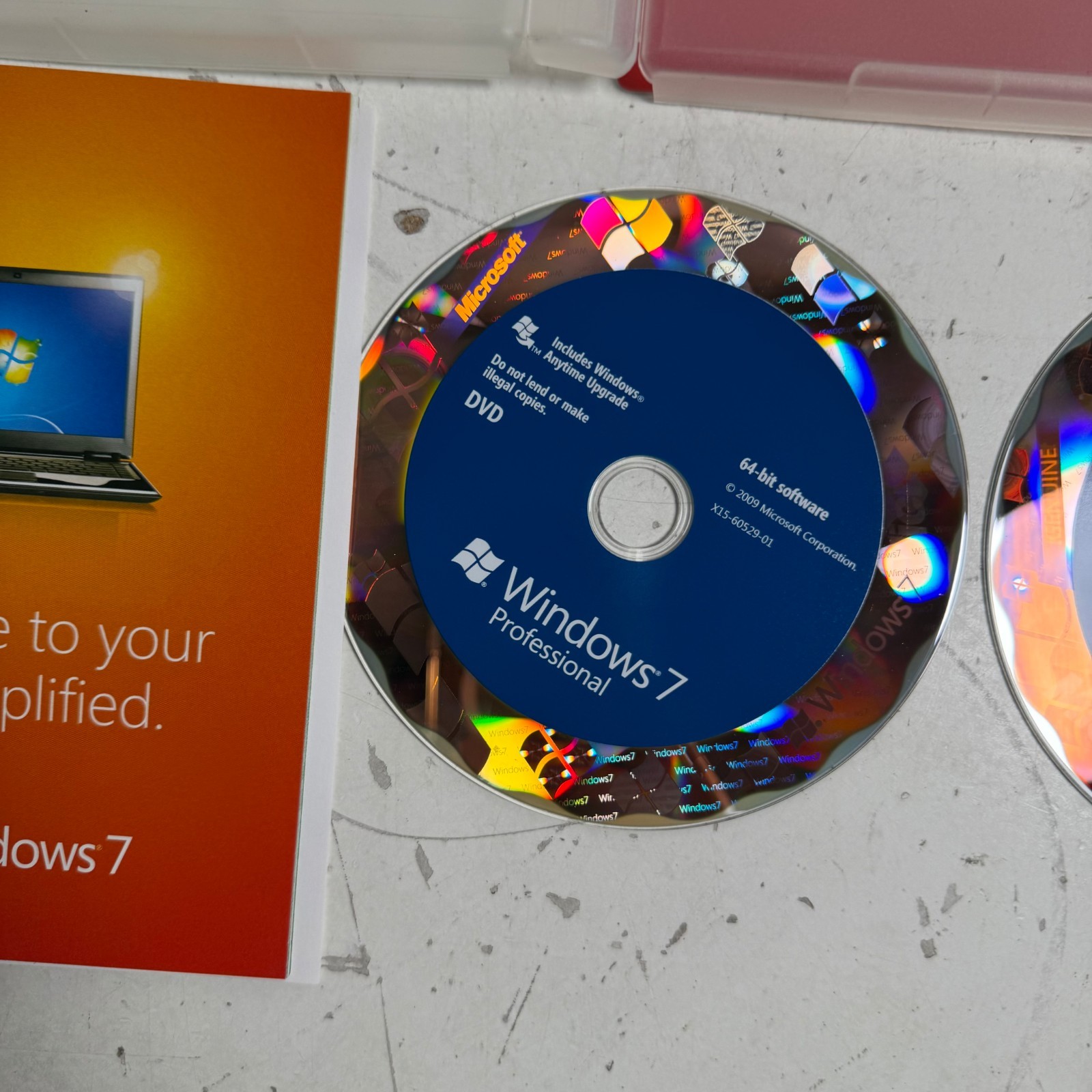 Microsoft Windows 7 Professional X15-60529-01 (DVD) Operating System Software