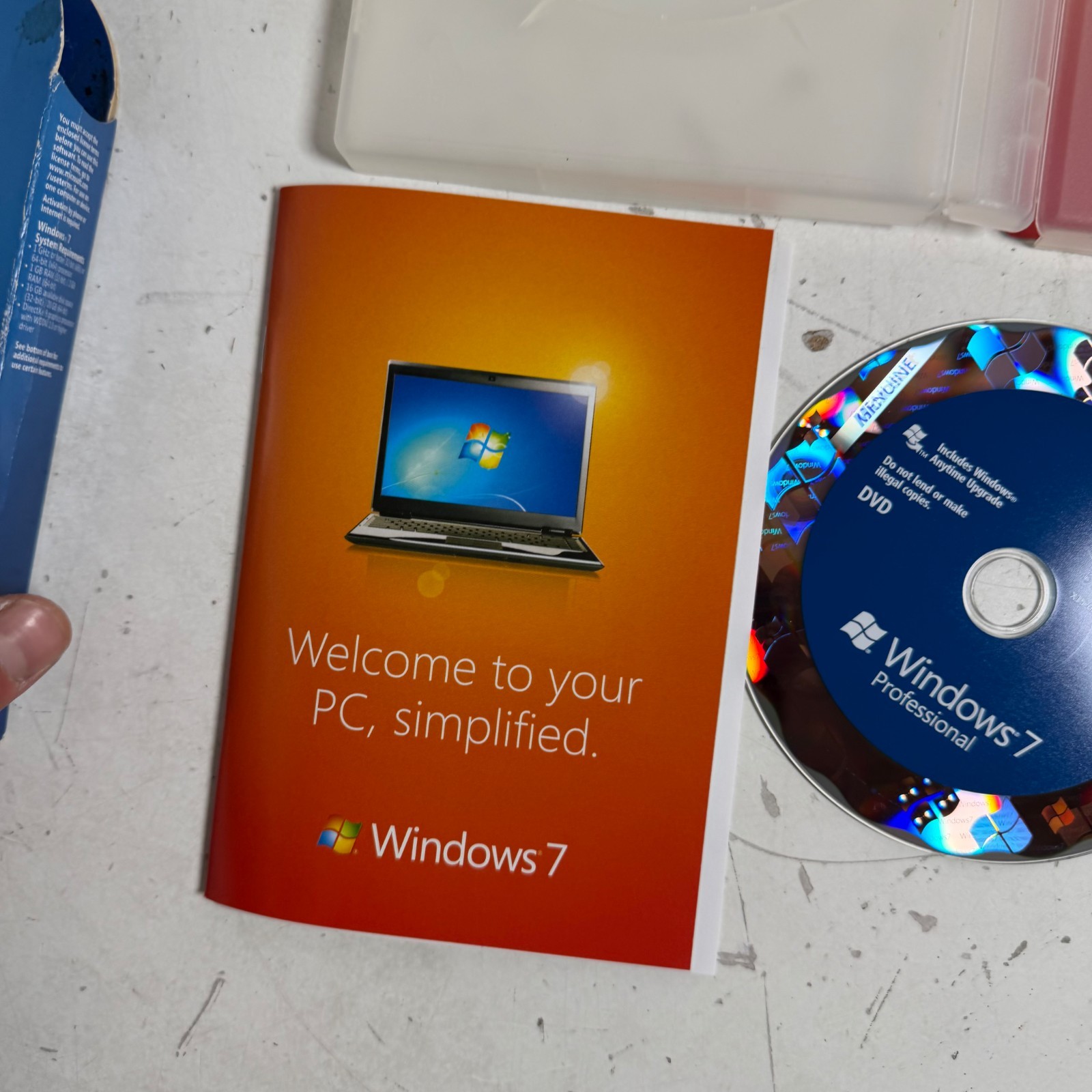 Microsoft Windows 7 Professional X15-60529-01 (DVD) Operating System Software