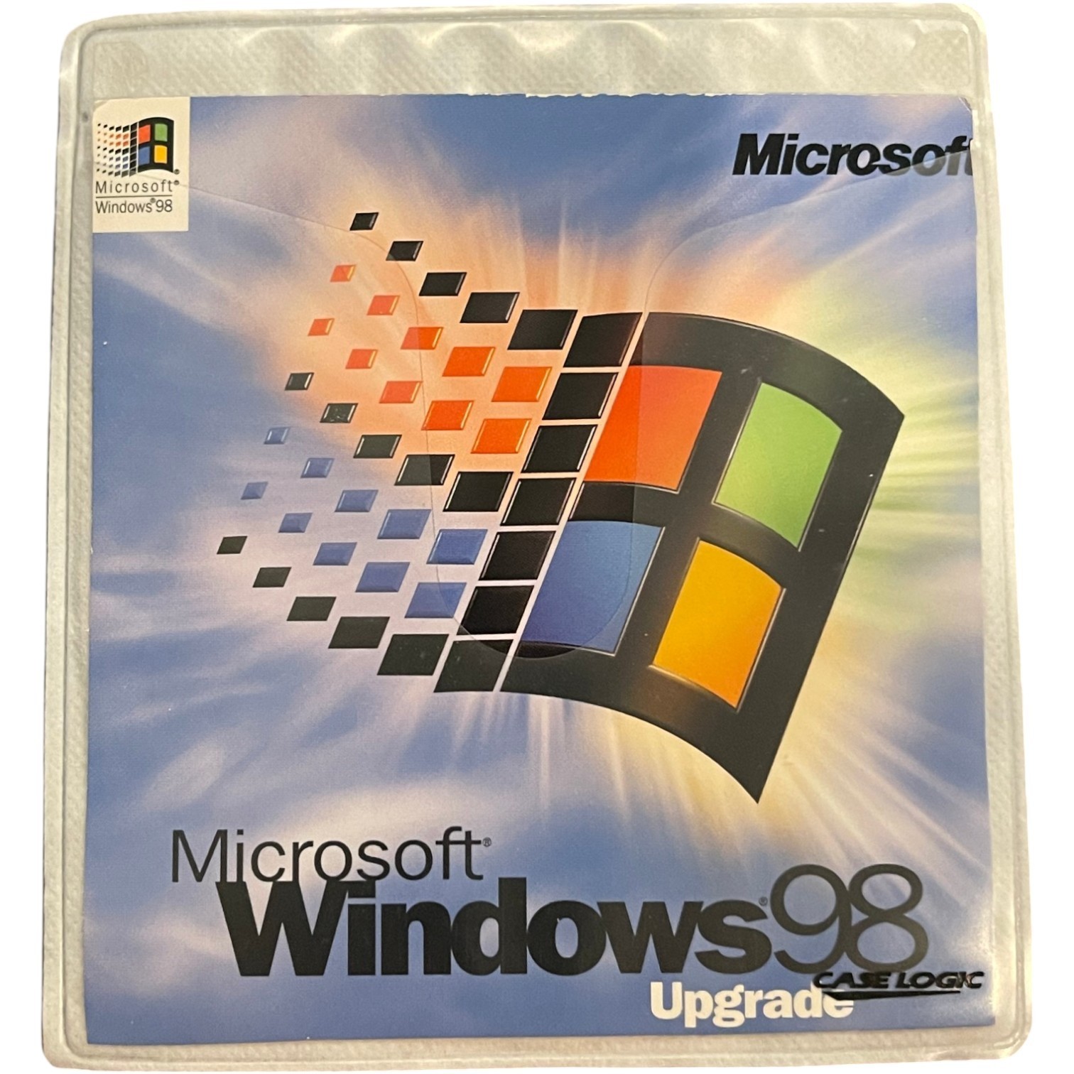 Microsoft Windows 98 Upgrade CD Product Key Manuals Vintage PC Software