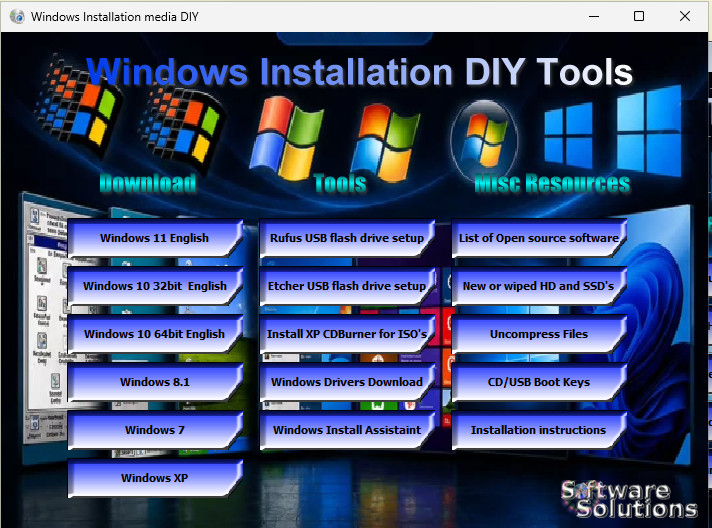 Windows Installer ISO download and media creation tools. DIY for Windows XP – 11