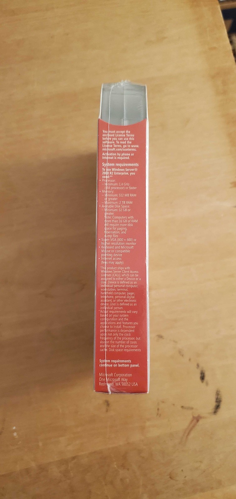Microsoft Windows Server 2008 R2 Enterprise + 25 CAL – P72-03827 – Sealed Retail