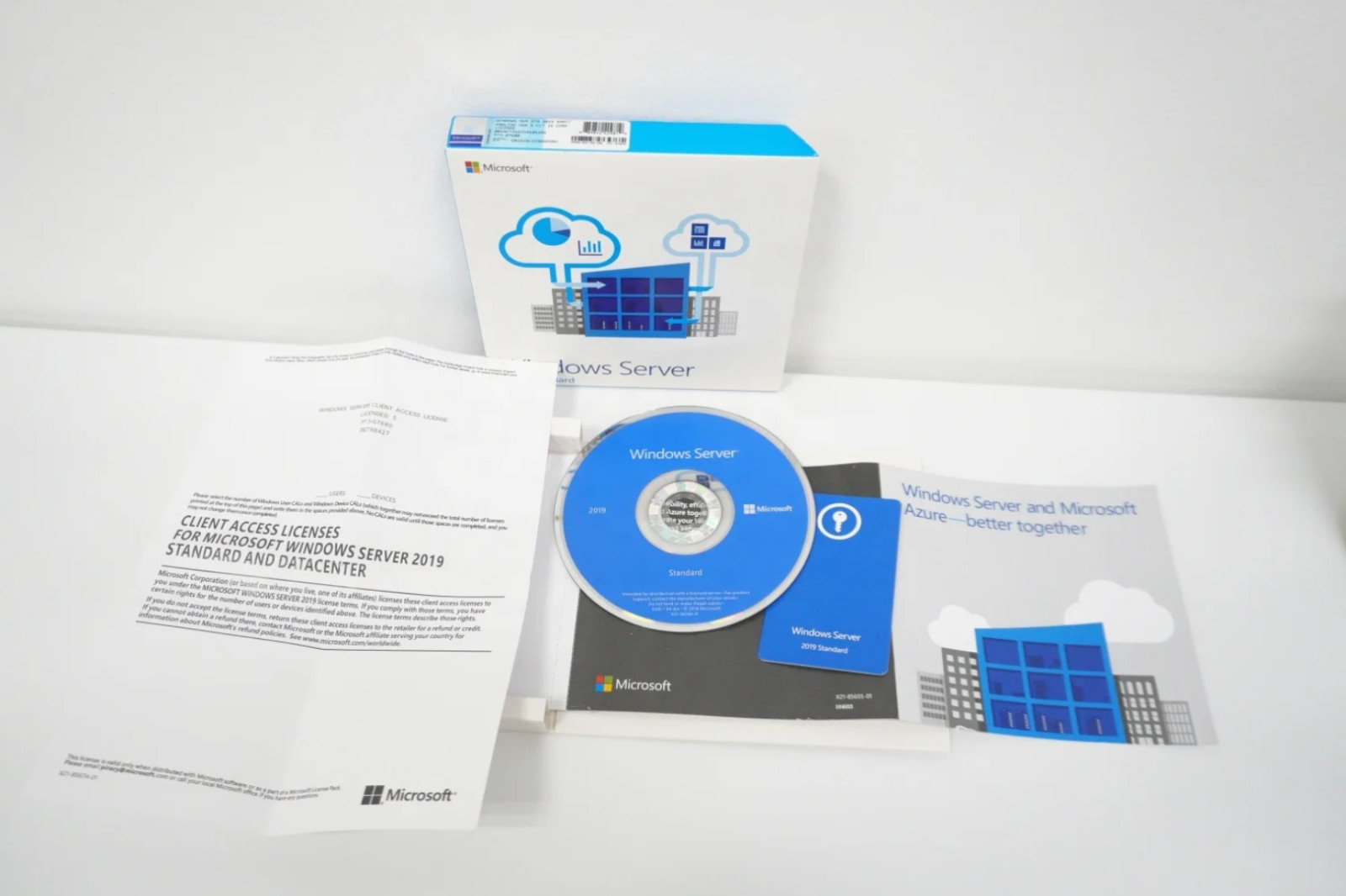 Windows Server 2019 Standard Box Pack – 1 Server License (5 CAL)