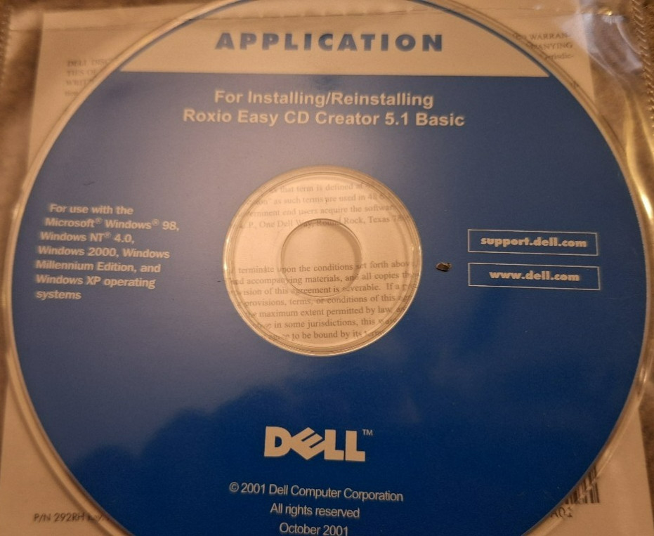Microsoft WINDOWS XP Home Edition 2002 + Dell Small Business + Apps + Intellipnt