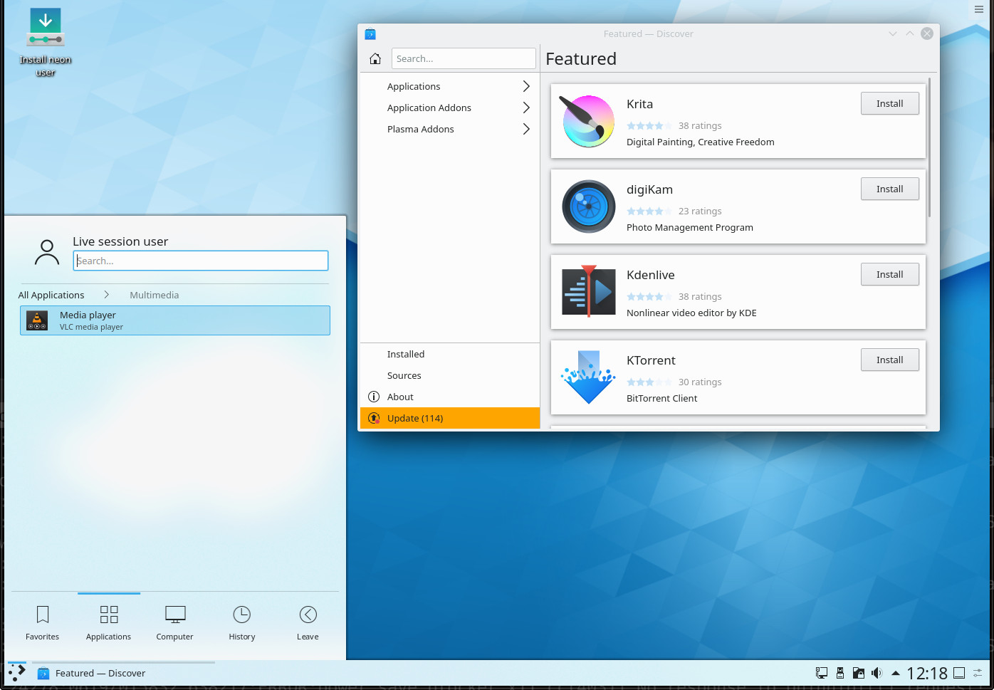 KDE Neon OS USB Drive – Linux Operating System – Latest 64Bit Version