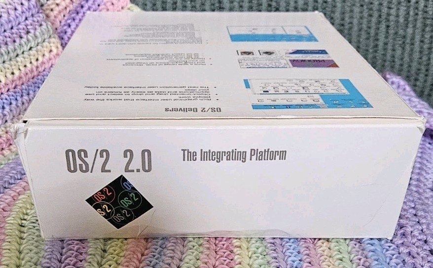 Vintage IBM OS/2 2.0 Full Version 3.5″ in Original Box