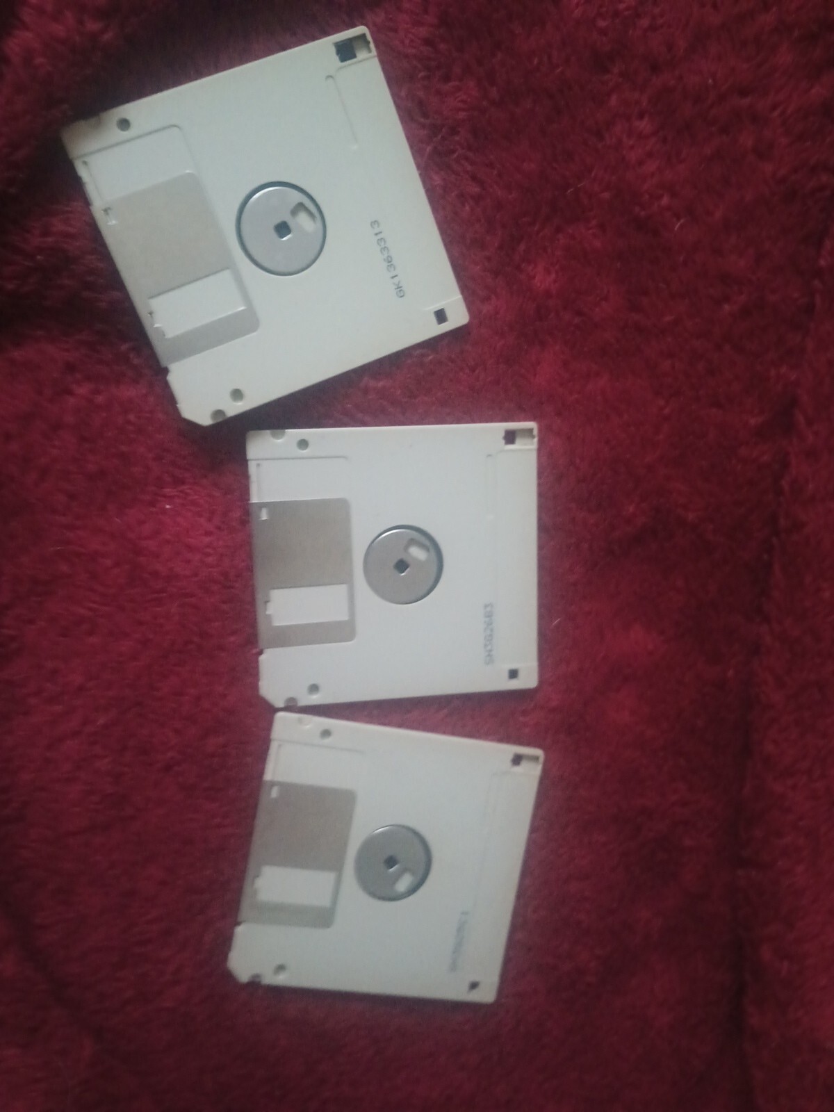 Vtg Microsoft MS-DOS 6.2.1. HARD FLOPPY DISKS Original 3 Pcs 1.44MB VGC