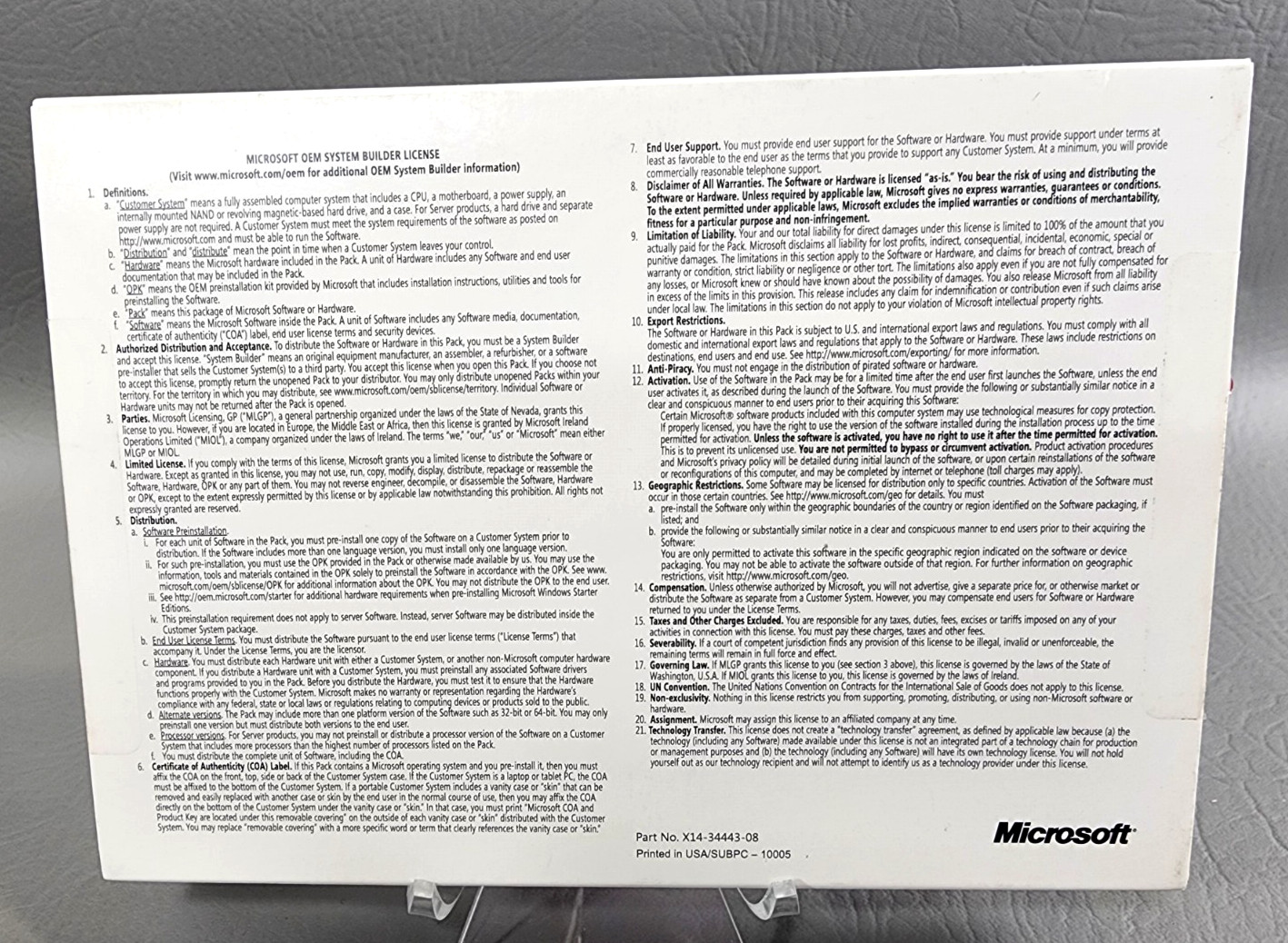 Microsoft Windows Pro 7 SP1 64-bit 1pk DSP OEI 611 DVD | NEW Old Stock
