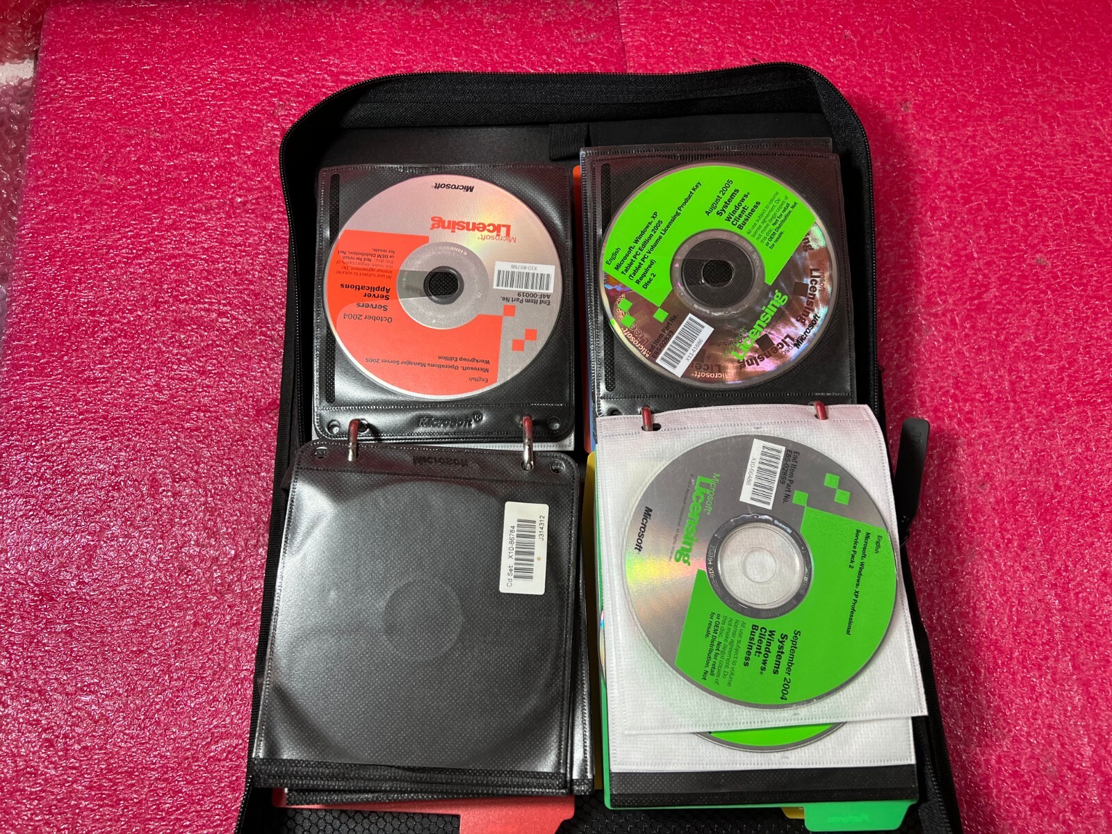 LOT Disks Server License Microsoft / APPLICATIONS 2004 2007 MIX AS-IS USED / NEW