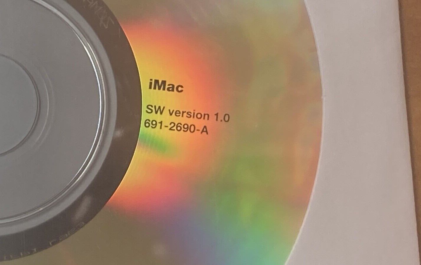 Apple Hardware Test Software CD Disc for iMac SW Version 1.0