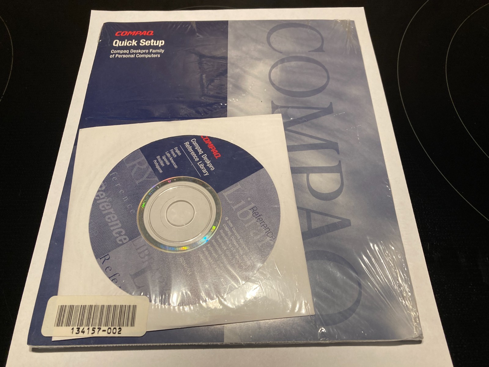 Compaq Deskpro Kit Microsoft Windows NT 4.0 Workstation NO KEY w/P900/Restore CD