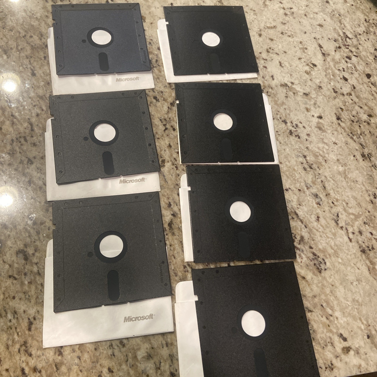 Microsoft Word For Windows 2.0 Floppy Disk Set (1-7) 5.25” 1991 with userguide