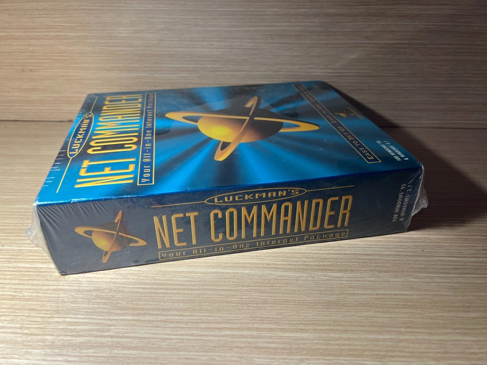 READ INFO- BIG BOX NET COMMANDER LUCKMAN ́S Windows 95 3.1 PC All in one inte…