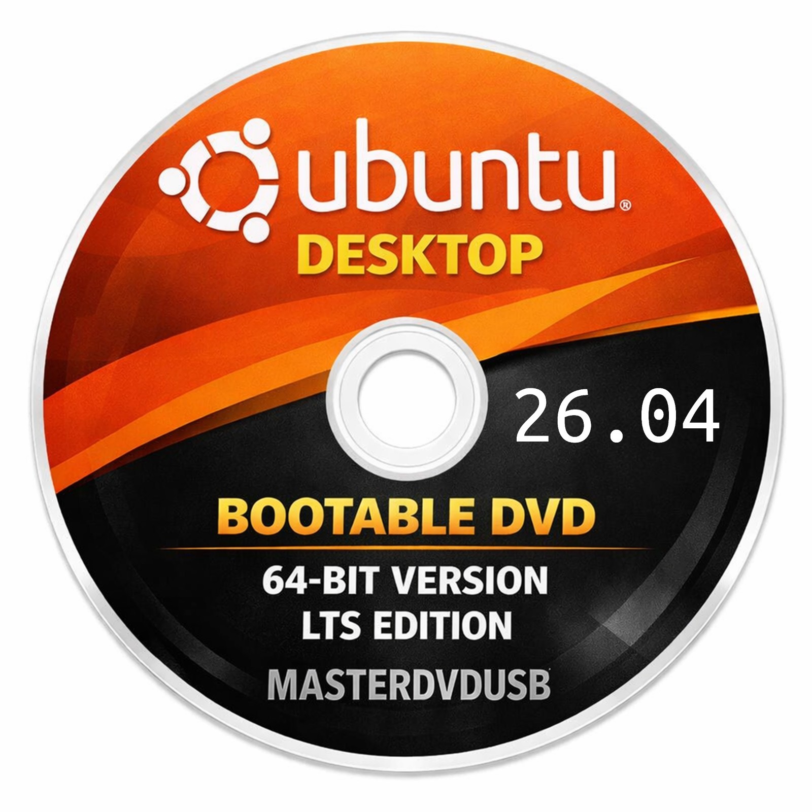 Ubuntu 26.04 LTS Desktop – Bootable DVD Installer (Released April 13th, 2026)