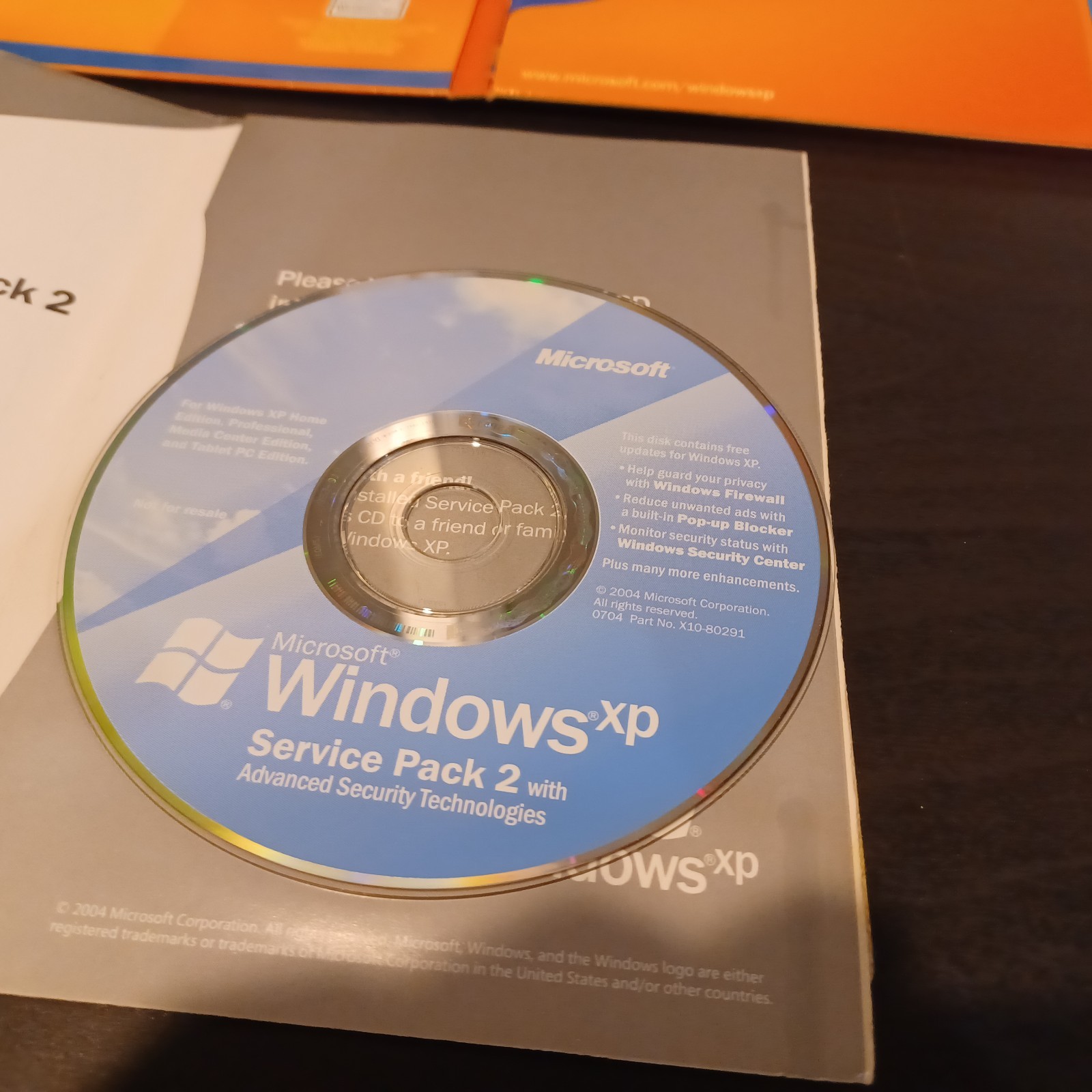 Microsoft Windows XP Professional Upgrade English Retail Version MS PRO + SP 2 +