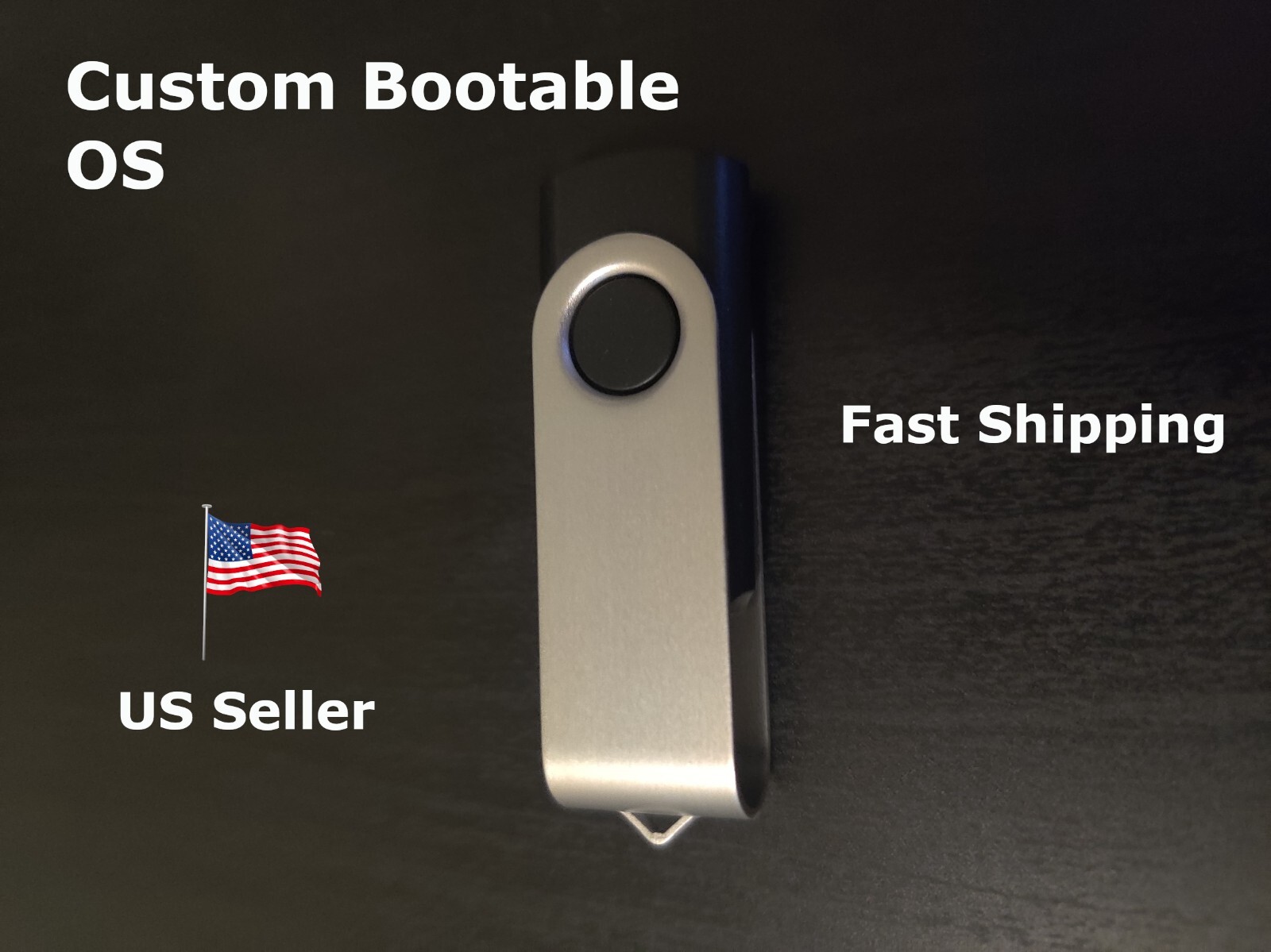 Custom Bootable OS 16GB USB – Mint, Kali, Fedora, Ubuntu, Debian
