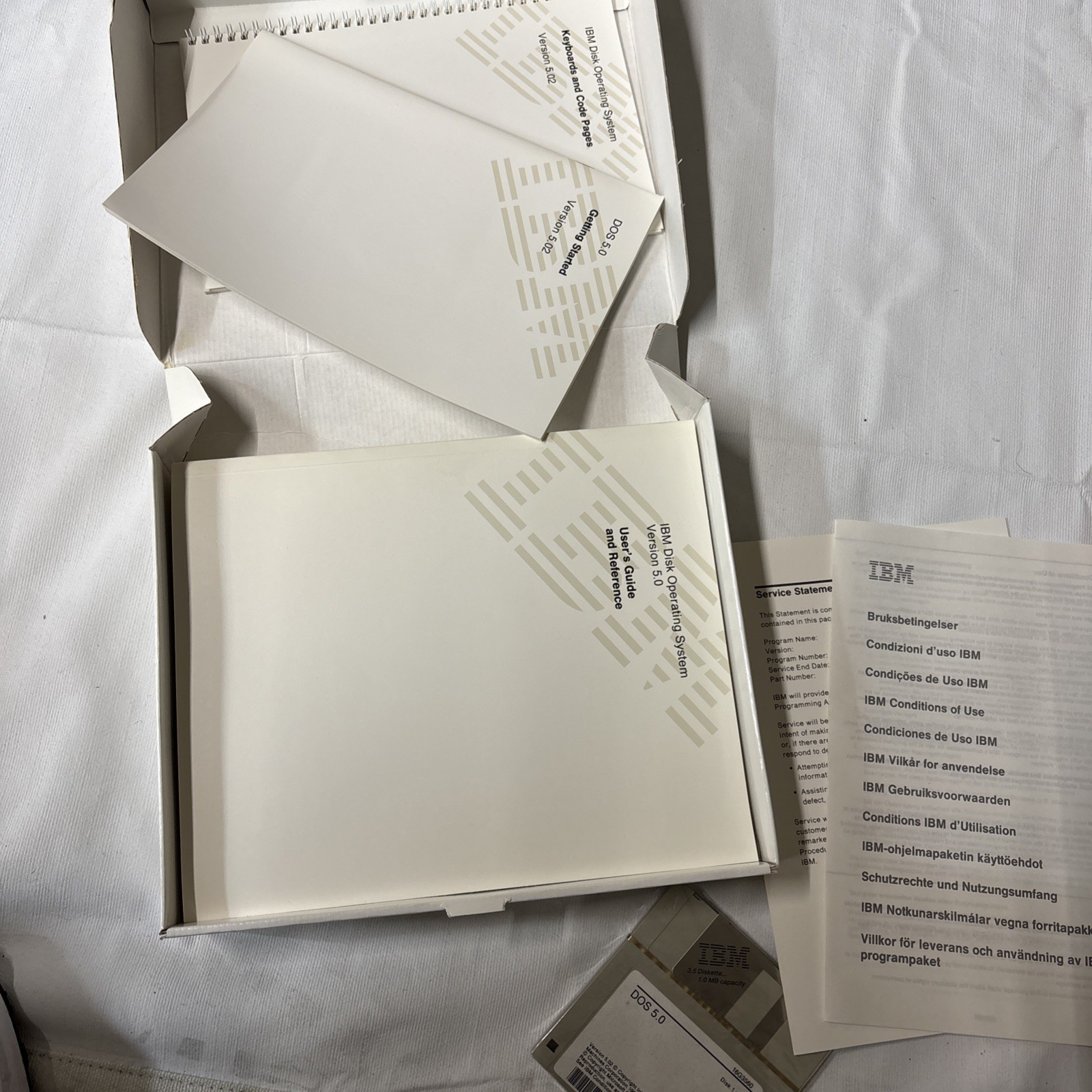 MS DOS 5.0 IBM 3,5″ HD IBM and Compatibles (1992)